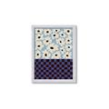 Picture of Blue Patterned Floral Perfection  _GroupedProduct_Rectangle_Portrait_Framed_Matted_