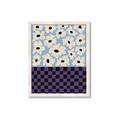 Picture of Blue Patterned Floral Perfection  _GroupedProduct_Rectangle_Portrait_Framed_Matted_