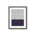 Picture of Blue Patterned Floral Perfection  _GroupedProduct_Rectangle_Portrait_Framed_Matted_