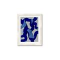 Picture of Constellation of Blue Strokes _GroupedProduct_Rectangle_Portrait_Framed_Matted_