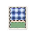 Picture of Psychedelic Checkered Aura _GroupedProduct_Rectangle_Portrait_Framed_Matted_