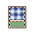Picture of Psychedelic Checkered Aura _GroupedProduct_Rectangle_Portrait_Framed_Matted_