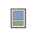 Picture of Psychedelic Checkered Aura _GroupedProduct_Rectangle_Portrait_Framed_Matted_