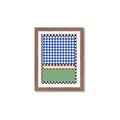 Picture of Psychedelic Checkered Aura _GroupedProduct_Rectangle_Portrait_Framed_Matted_