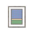Picture of Psychedelic Checkered Aura _GroupedProduct_Rectangle_Portrait_Framed_Matted_