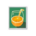 Picture of Orange Juice Poition _GroupedProduct_Rectangle_Portrait_Framed_Matted_
