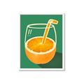 Picture of Orange Juice Poition _GroupedProduct_Rectangle_Portrait_Framed_Matted_