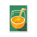 Picture of Orange Juice Poition _GroupedProduct_Rectangle_Portrait_Framed_Matted_