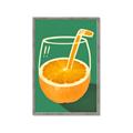 Picture of Orange Juice Poition _GroupedProduct_Rectangle_Portrait_Framed_Matted_