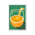 Picture of Orange Juice Poition _GroupedProduct_Rectangle_Portrait_Framed_Matted_
