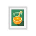 Picture of Orange Juice Poition _GroupedProduct_Rectangle_Portrait_Framed_Matted_