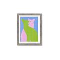 Picture of Optical Cat Duo _GroupedProduct_Rectangle_Portrait_Framed_Matted_