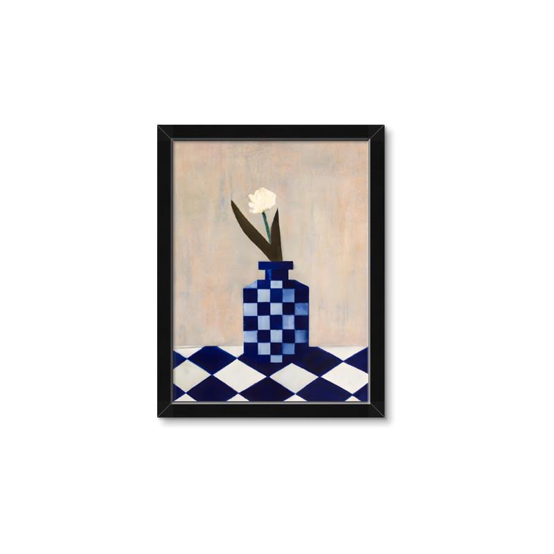 Picture of Kaleidoscopic Vase _GroupedProduct_Rectangle_Portrait_Framed_Matted_