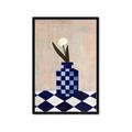 Picture of Kaleidoscopic Vase _GroupedProduct_Rectangle_Portrait_Framed_Matted_