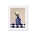 Picture of Kaleidoscopic Vase _GroupedProduct_Rectangle_Portrait_Framed_Matted_
