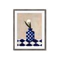 Picture of Kaleidoscopic Vase _GroupedProduct_Rectangle_Portrait_Framed_Matted_