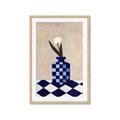 Picture of Kaleidoscopic Vase _GroupedProduct_Rectangle_Portrait_Framed_Matted_