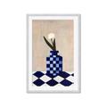 Picture of Kaleidoscopic Vase _GroupedProduct_Rectangle_Portrait_Framed_Matted_