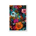 Picture of Chromatic Meadow of Flowers _GroupedProduct_Rectangle_Portrait_Framed_Matted_
