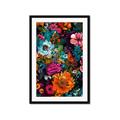 Picture of Chromatic Meadow of Flowers _GroupedProduct_Rectangle_Portrait_Framed_Matted_