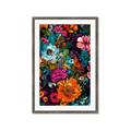 Picture of Chromatic Meadow of Flowers _GroupedProduct_Rectangle_Portrait_Framed_Matted_
