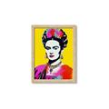 Picture of Botanical Bliss of Frida _GroupedProduct_Rectangle_Portrait_Framed_Matted_