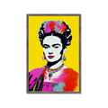 Picture of Botanical Bliss of Frida _GroupedProduct_Rectangle_Portrait_Framed_Matted_