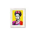 Picture of Botanical Bliss of Frida _GroupedProduct_Rectangle_Portrait_Framed_Matted_