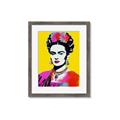Picture of Botanical Bliss of Frida _GroupedProduct_Rectangle_Portrait_Framed_Matted_