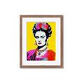 Picture of Botanical Bliss of Frida _GroupedProduct_Rectangle_Portrait_Framed_Matted_