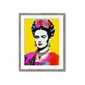 Picture of Botanical Bliss of Frida _GroupedProduct_Rectangle_Portrait_Framed_Matted_