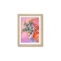 Picture of Petals in Pink Bloom  _GroupedProduct_Rectangle_Portrait_Framed_Matted_