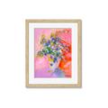 Picture of Petals in Pink Bloom  _GroupedProduct_Rectangle_Portrait_Framed_Matted_