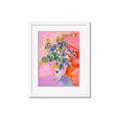 Picture of Petals in Pink Bloom  _GroupedProduct_Rectangle_Portrait_Framed_Matted_