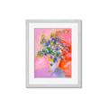 Picture of Petals in Pink Bloom  _GroupedProduct_Rectangle_Portrait_Framed_Matted_