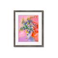 Picture of Petals in Pink Bloom  _GroupedProduct_Rectangle_Portrait_Framed_Matted_