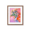 Picture of Petals in Pink Bloom  _GroupedProduct_Rectangle_Portrait_Framed_Matted_