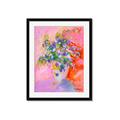 Picture of Petals in Pink Bloom  _GroupedProduct_Rectangle_Portrait_Framed_Matted_