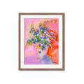 Picture of Petals in Pink Bloom  _GroupedProduct_Rectangle_Portrait_Framed_Matted_
