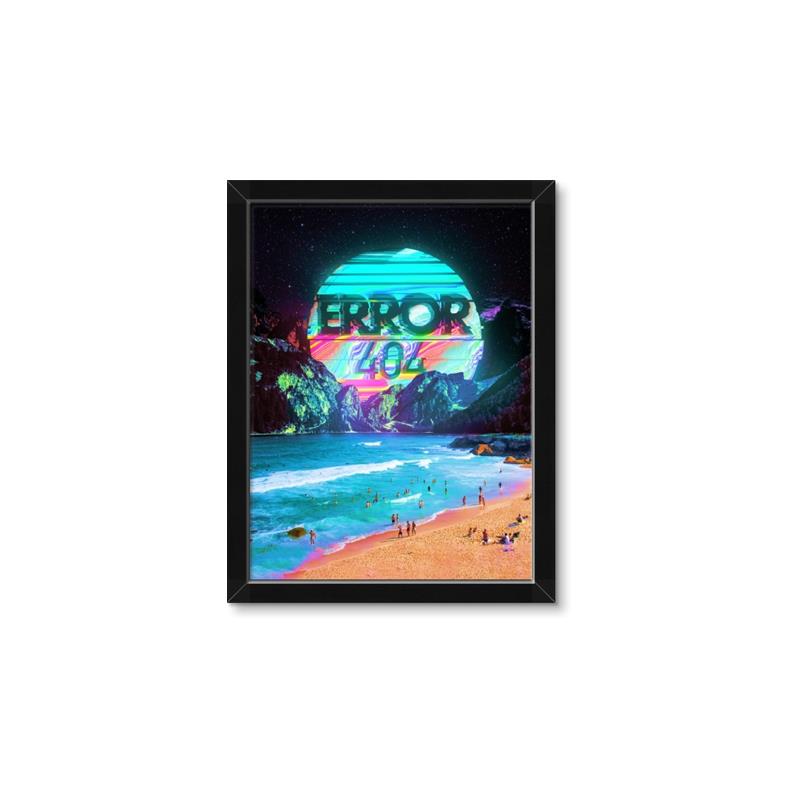 Picture of Error 404 Luminescence _GroupedProduct_Rectangle_Portrait_Framed_Matted_
