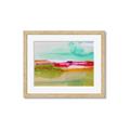Picture of Abstract  Glow II _GroupedProduct_Rectangle_Landscape_Framed_Matted_
