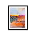 Picture of Abstract  Glow III _GroupedProduct_Rectangle_Portrait_Framed_Matted_