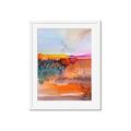 Picture of Abstract  Glow III _GroupedProduct_Rectangle_Portrait_Framed_Matted_