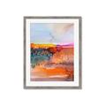 Picture of Abstract  Glow III _GroupedProduct_Rectangle_Portrait_Framed_Matted_