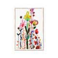 Picture of Eclectic Floral Canvas I _GroupedProduct_Rectangle_Portrait_Framed_Matted_
