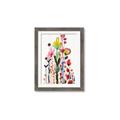 Picture of Eclectic Floral Canvas I _GroupedProduct_Rectangle_Portrait_Framed_Matted_