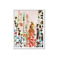 Picture of Eclectic Floral Canvas II _GroupedProduct_Rectangle_Portrait_Framed_Matted_