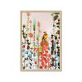 Picture of Eclectic Floral Canvas II _GroupedProduct_Rectangle_Portrait_Framed_Matted_