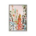 Picture of Eclectic Floral Canvas II _GroupedProduct_Rectangle_Portrait_Framed_Matted_
