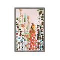 Picture of Eclectic Floral Canvas II _GroupedProduct_Rectangle_Portrait_Framed_Matted_